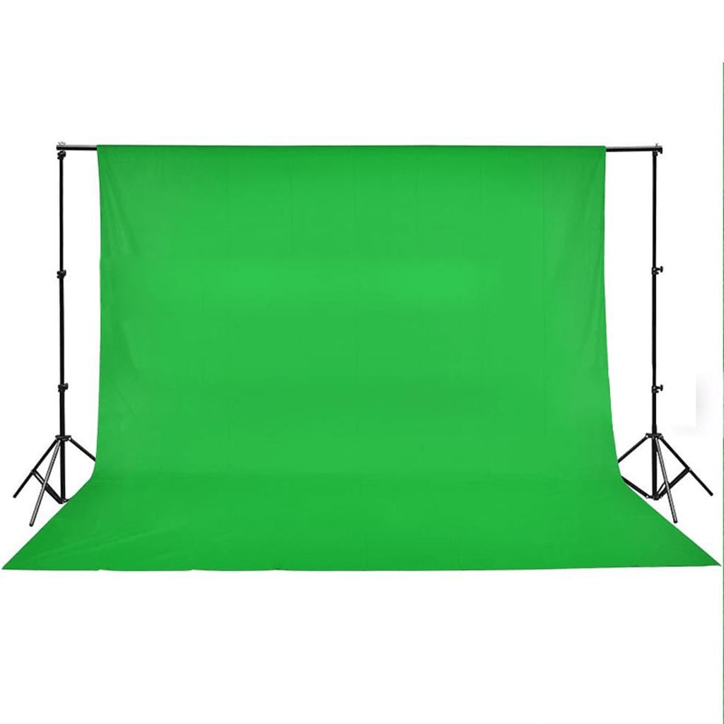 Achtergrond zonder standaard chromakey 500x300 cm katoen groen