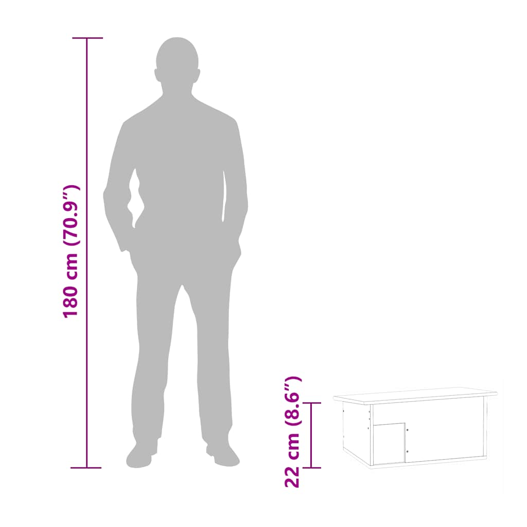 Egelhuis 45x33x22 cm hout