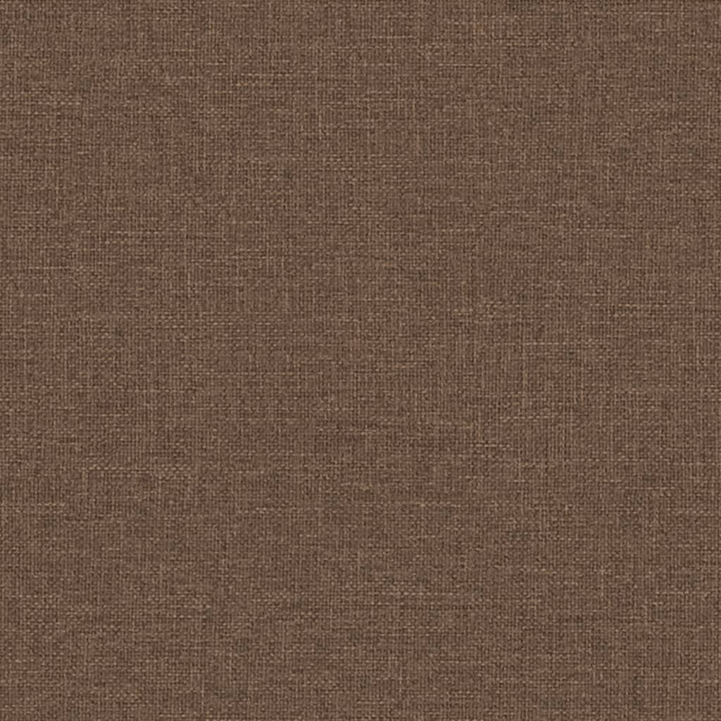 Fauteuil verstelbaar elektrisch stof bruin