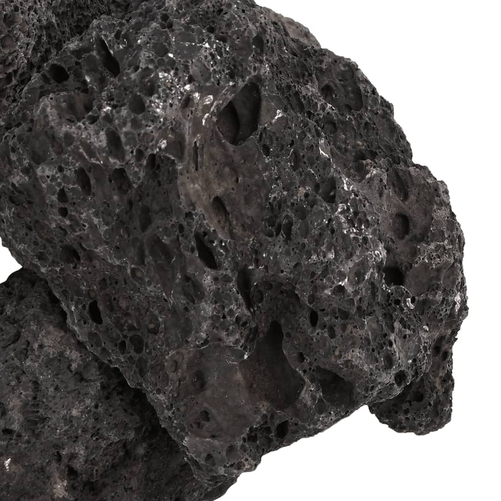 Lava stones 10 kg 10-30 cm black