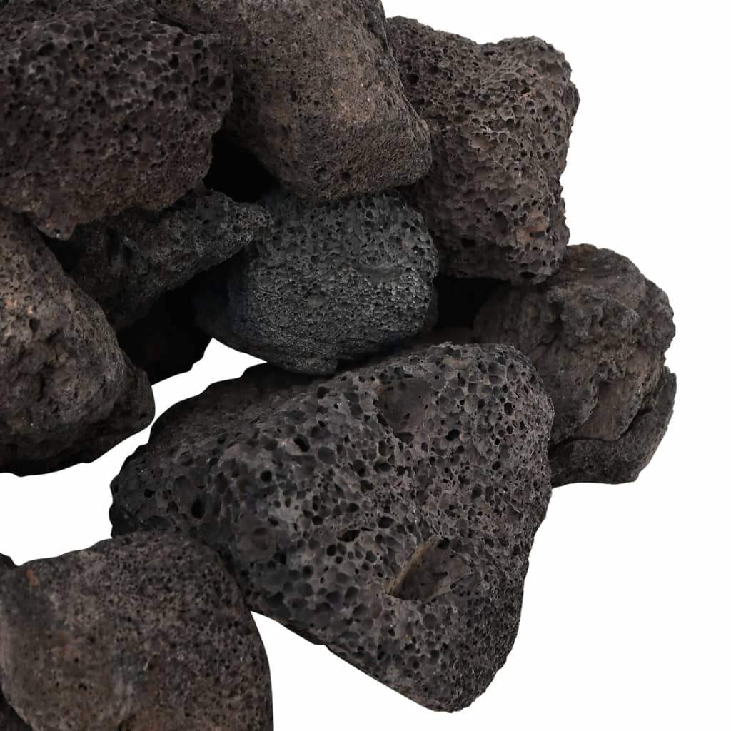 Lava stones 10 kg 5-8 cm black