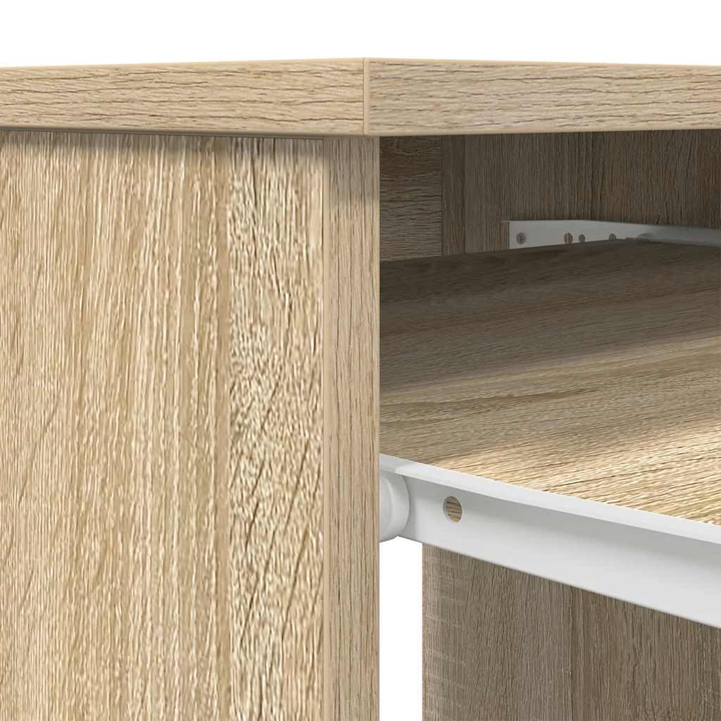 Desk 86x49x76 cm chipboard sonoma oak color