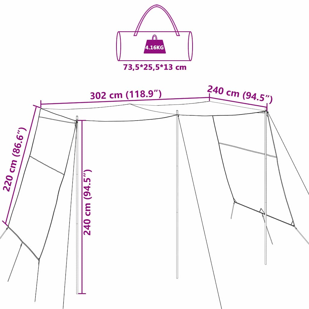 Waterbestendige Tarp