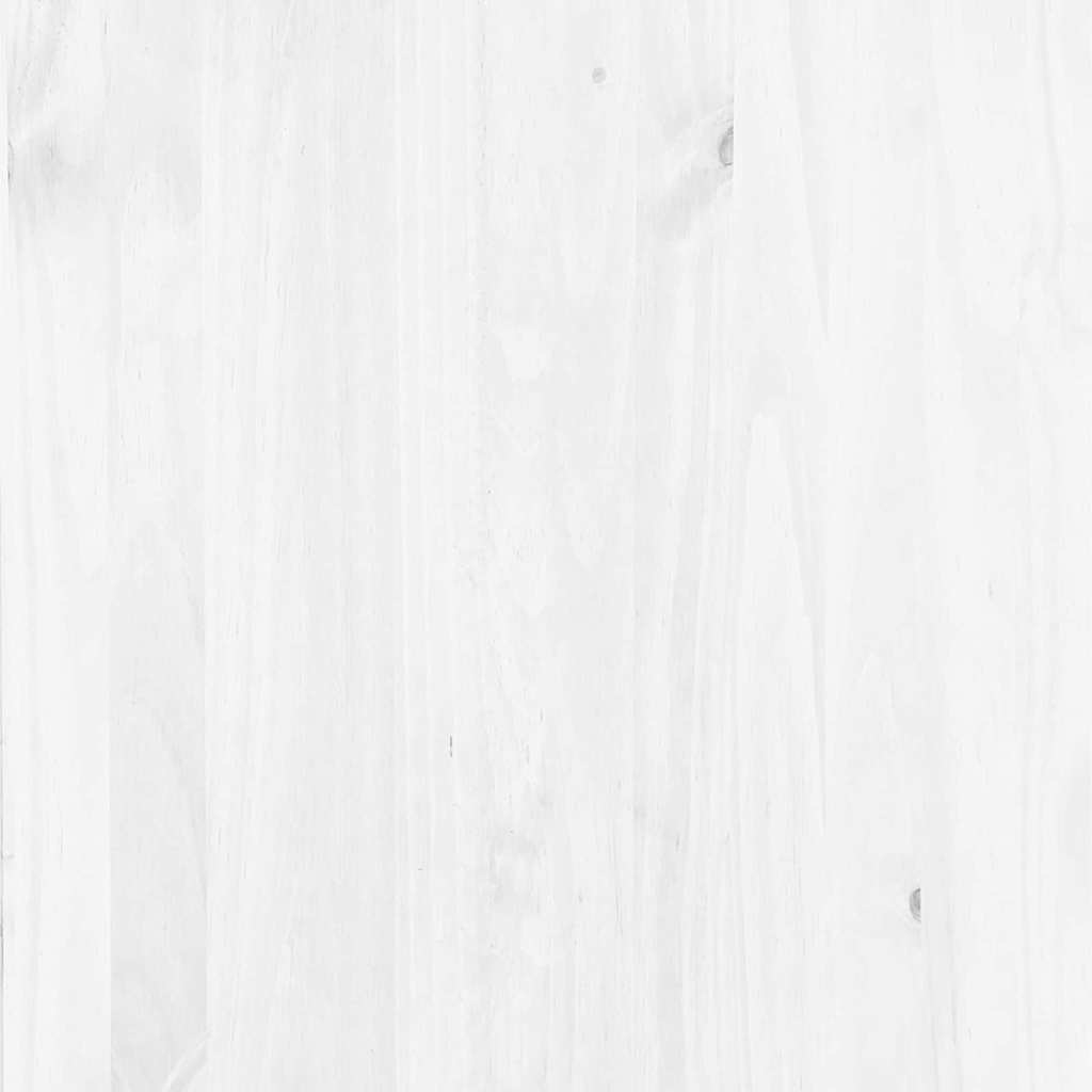 Schrijfbureau ASKIM Wit 95 x 40 x 75 cm Massief grenenhout