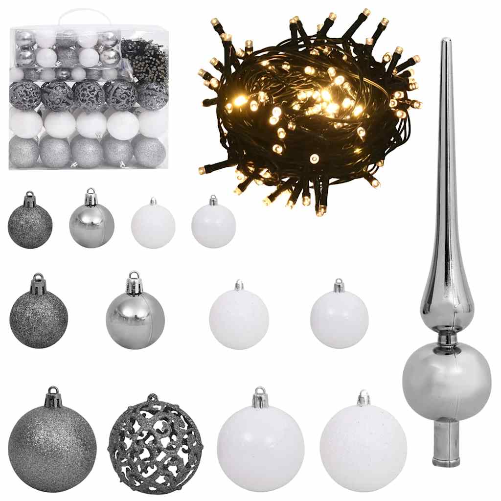 Kunstkerstboom met 150 LED Groen 120 cm PVC en Plastic en Staal