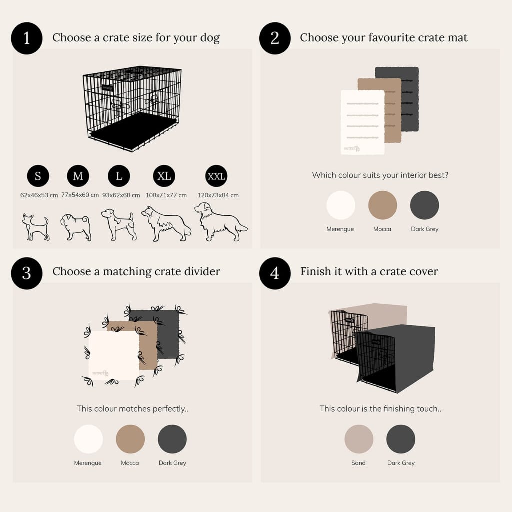 Bench cover dark grey