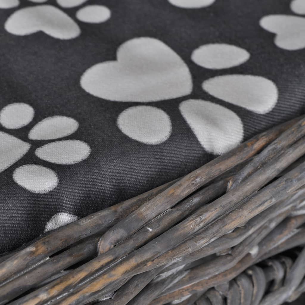 Cat bed/house/castle with willow cushion