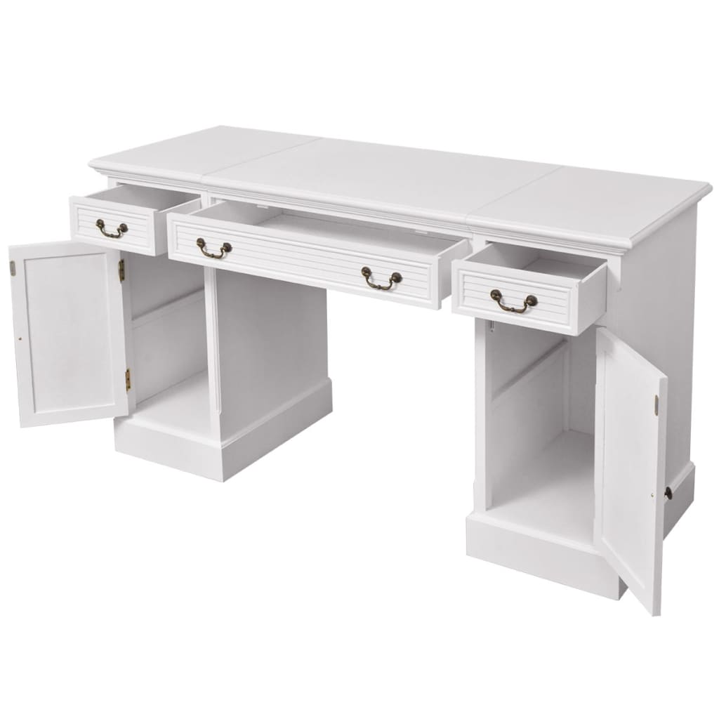 Desk ministre white 140x48x80 cm