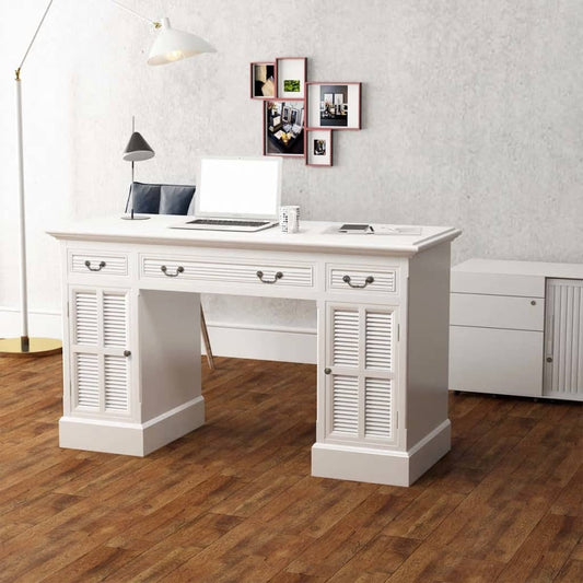 Desk ministre white 140x48x80 cm
