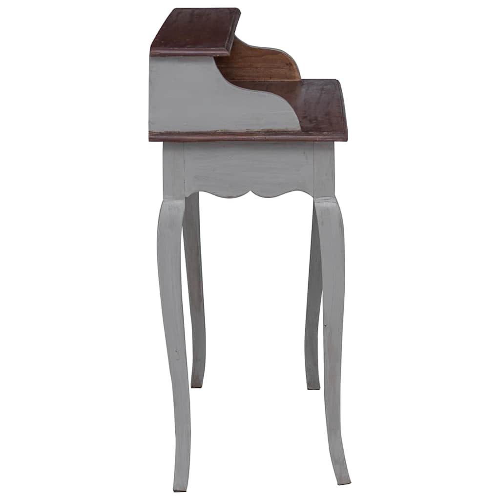 Schrijftafel 80x40x92 cm massief mahoniehout