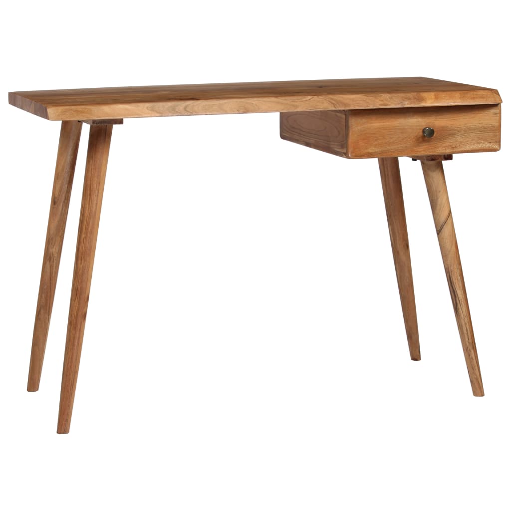Writing desk 110x50x76 cm solid acacia wood