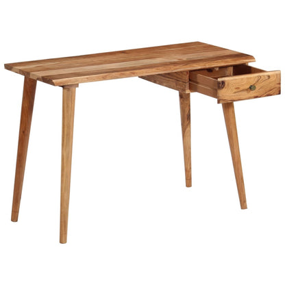 Writing desk 110x50x76 cm solid acacia wood