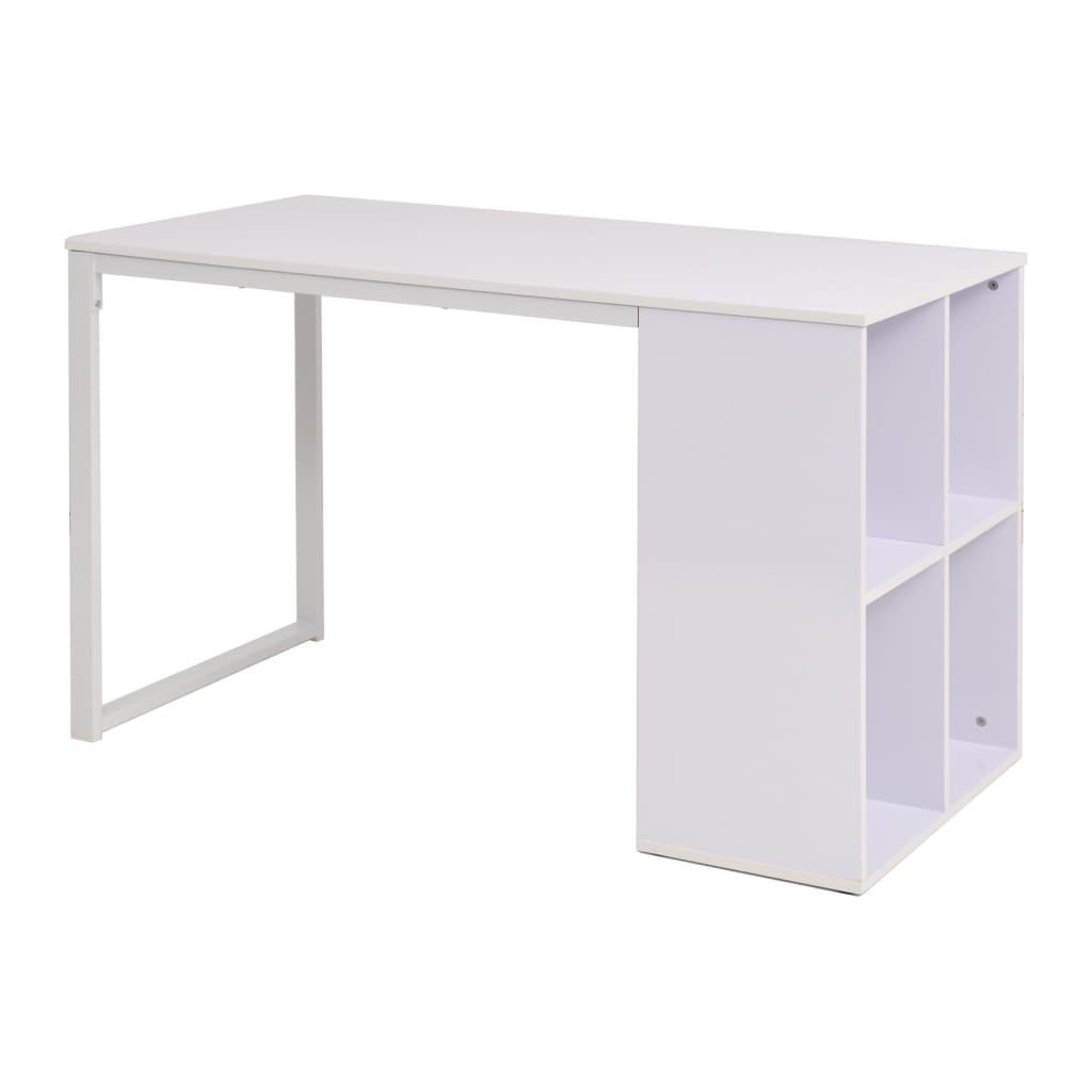 Writing desk 120x60x75 cm white