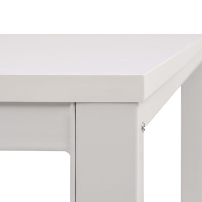 Writing desk 120x60x75 cm white