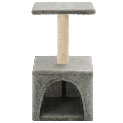 Cat scratching post with sisal scratching post 55 cm gray
