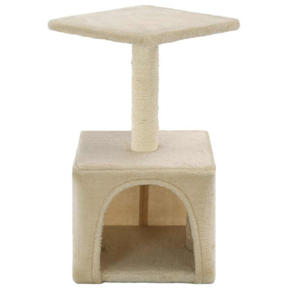Cat scratching post with sisal scratching post 55 cm beige