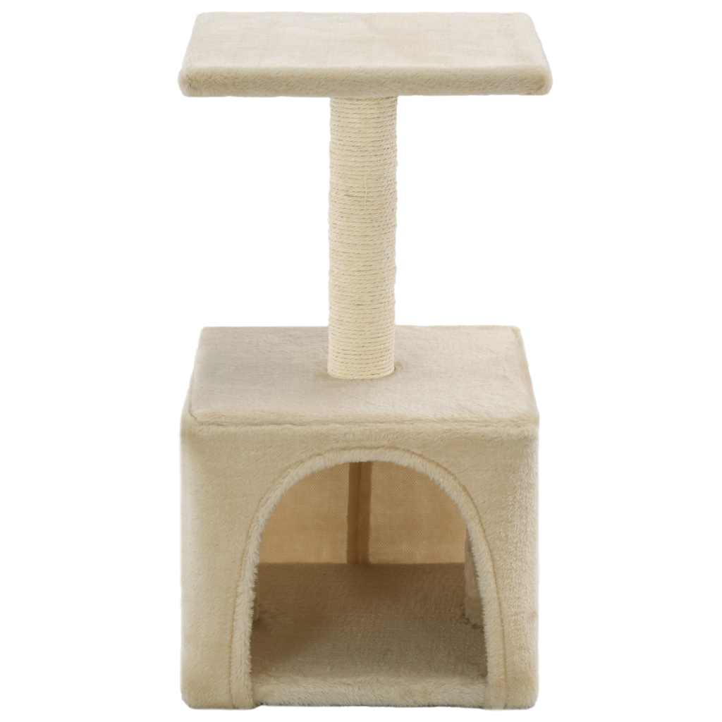 Cat scratching post with sisal scratching post 55 cm beige