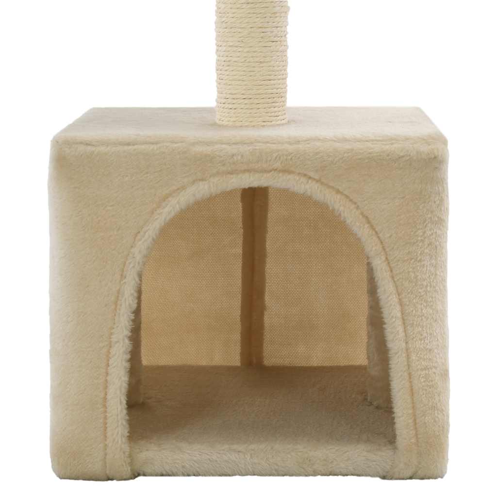 Cat scratching post with sisal scratching post 55 cm beige