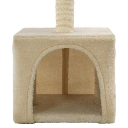 Cat scratching post with sisal scratching post 55 cm beige