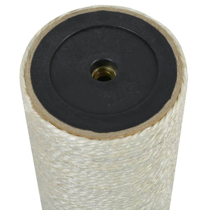 Cat scratching post 8x15 cm 10 mm beige
