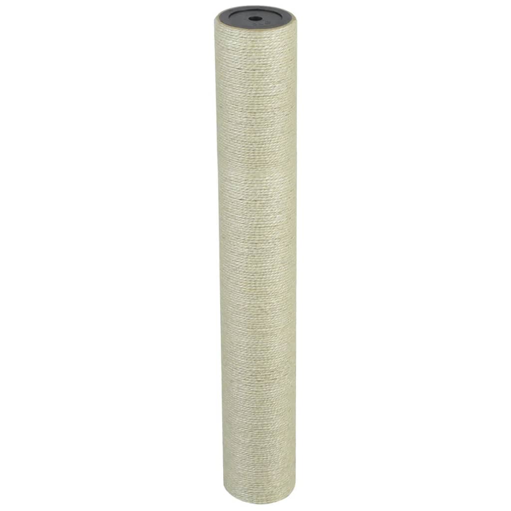 Cat scratching post 8x55 cm 10 mm beige