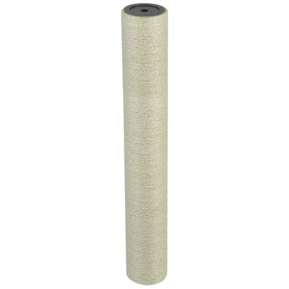 Cat scratching post 8x55 cm 10 mm beige