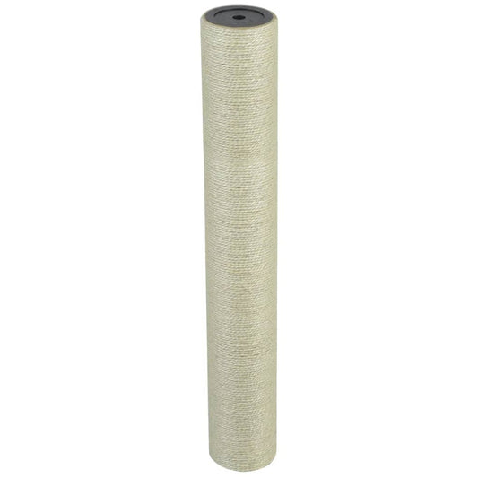 Cat scratching post 8x55 cm 10 mm beige