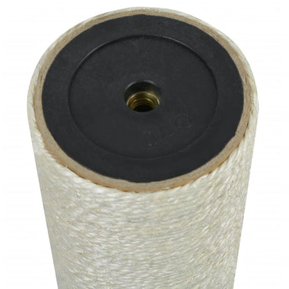 Cat scratching post 8x55 cm 10 mm beige