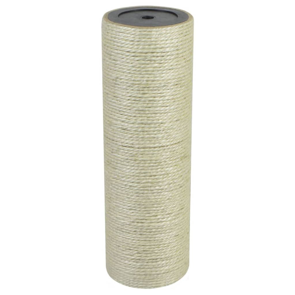 Cat scratching post 8x25 cm 8 mm beige