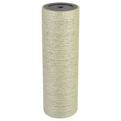 Cat scratching post 8x25 cm 8 mm beige