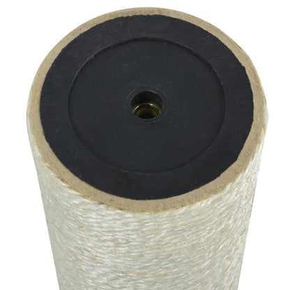 Cat scratching post 8x25 cm 8 mm beige