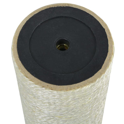 Cat scratching post 8x30 cm 8 mm beige