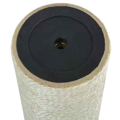 Cat scratching post 8x50 cm 8 mm beige
