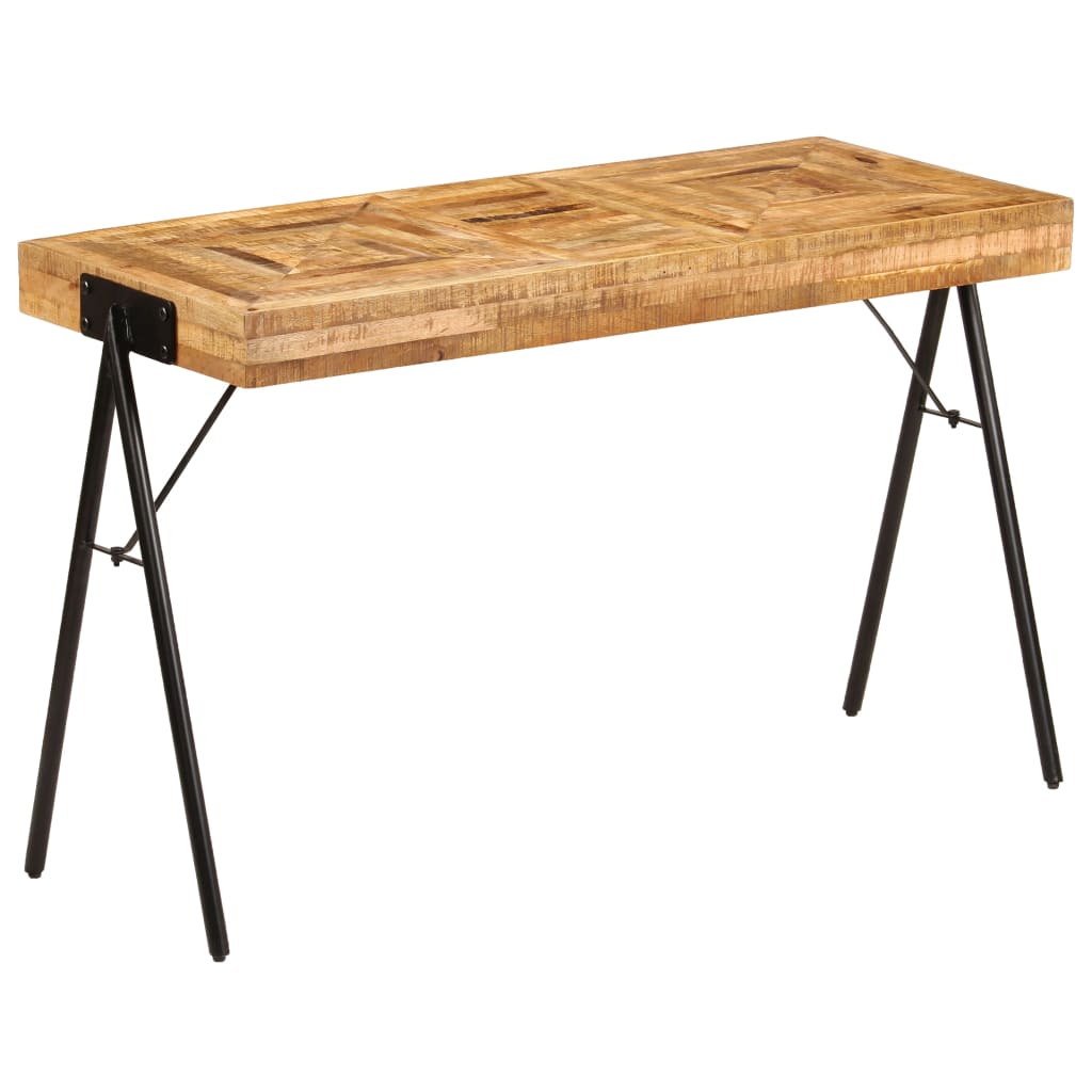 Writing desk 118x50x75 cm solid mango wood