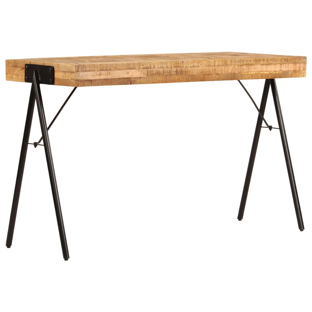 Writing desk 118x50x75 cm solid mango wood