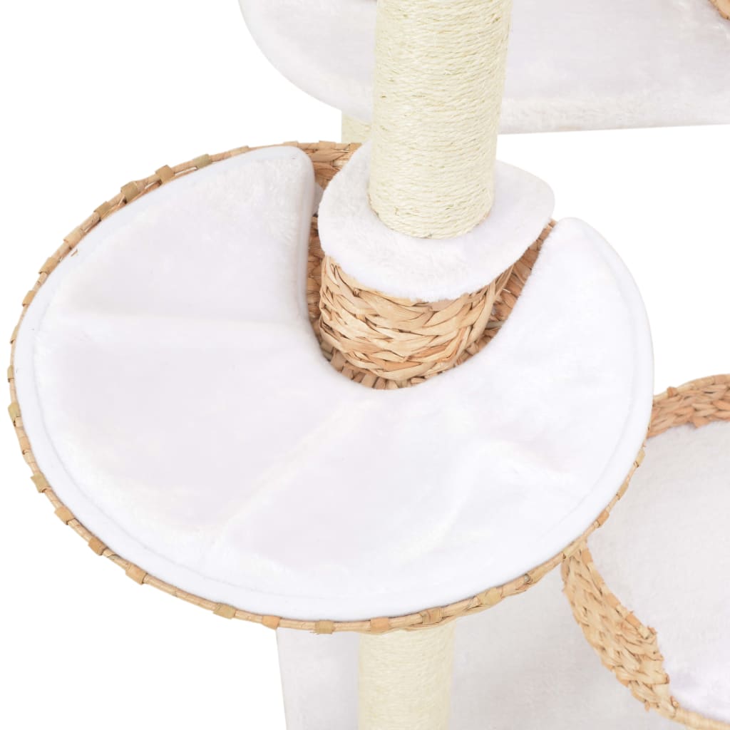 Cat scratching post with sisal scratching post seagrass