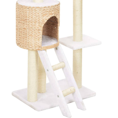 Cat scratching post with sisal scratching post seagrass