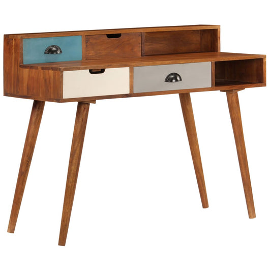 Writing desk 110x50x90 cm solid acacia wood
