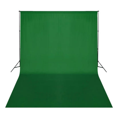 Achtergrond zonder standaard chromakey 500x300 cm katoen groen