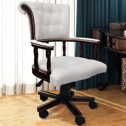 Office chair swivel white