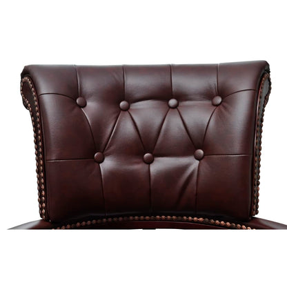 Office chair swivel brown