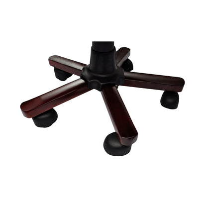 Office chair swivel brown