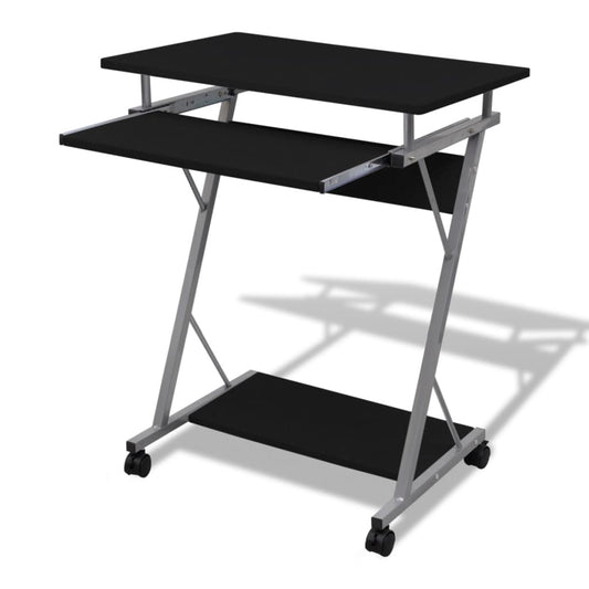 Student computer desk 60 x 40 x 74 cm (black)