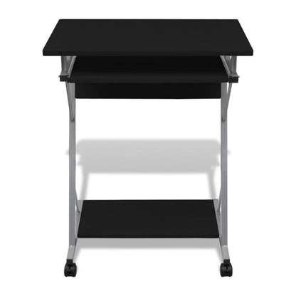 Student computer desk 60 x 40 x 74 cm (black)