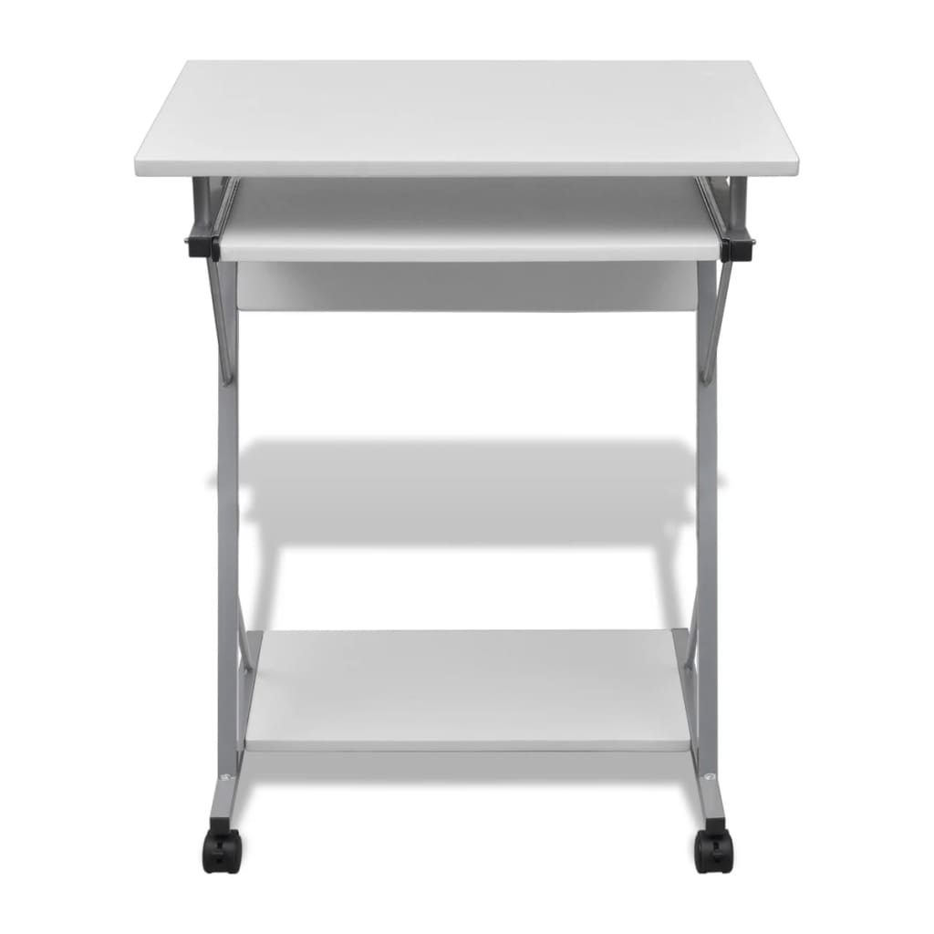 Student computer desk 60 x 40 x 74 cm (white)