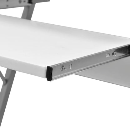 Student computer desk 60 x 40 x 74 cm (white)