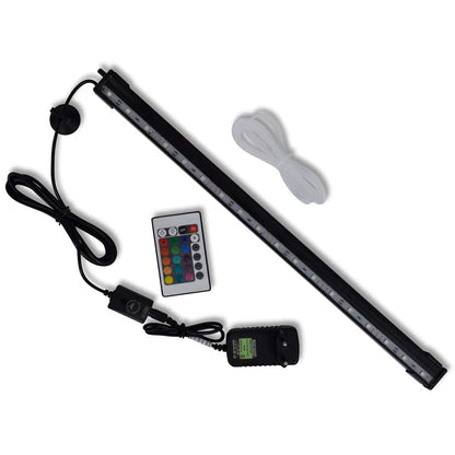 LED aquarium light with bubbles RGB 48 cm