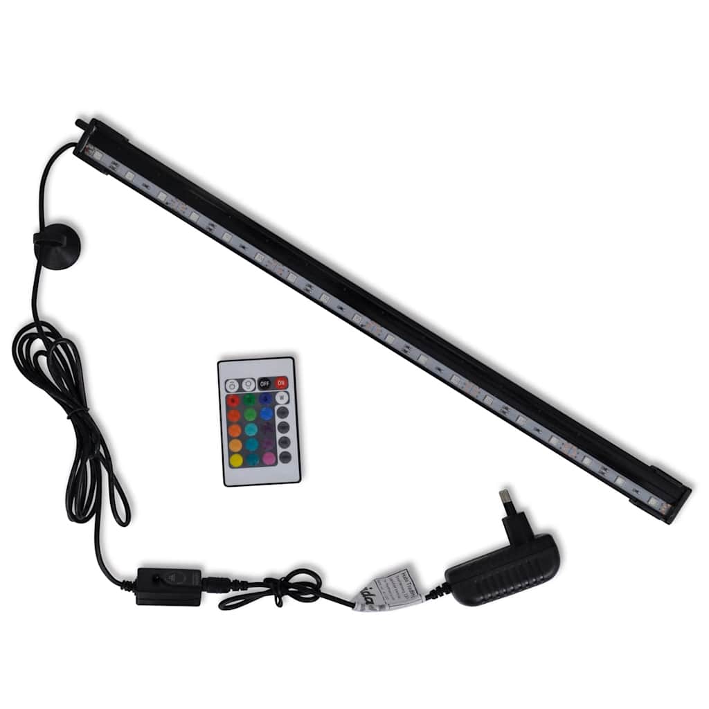 LED aquarium light with bubbles RGB 48 cm