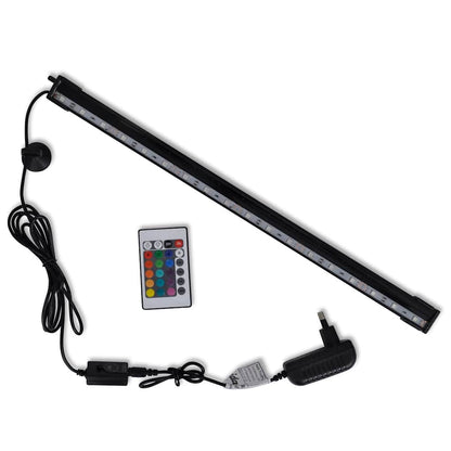 LED aquarium light with bubbles RGB 48 cm