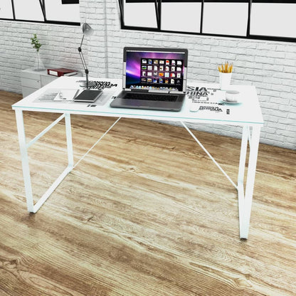 Desk with world map print (rectangular)